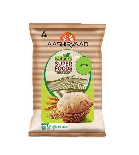 Aashirvaad Nature's Super Foods Organic Atta 5 Kg