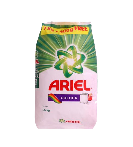 Ariel Colour Detergent Powder 3 Kg (2 Kg + 1 Kg Free) Pouch