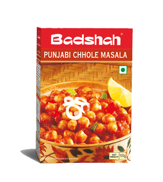 Badshah Punjabi Chhole Masala 100 Gram Box