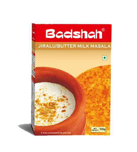Badshah Jiralu (Butter Milk) Powder 100 Gram Box