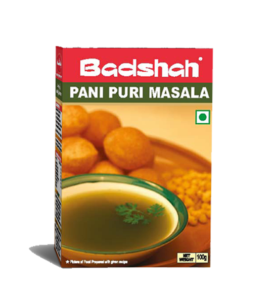 Badshah Pani Puri Masala 100 Gram Box
