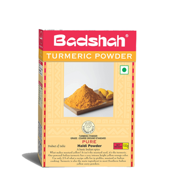 Badshah Turmeric Powder 50 Gram Box