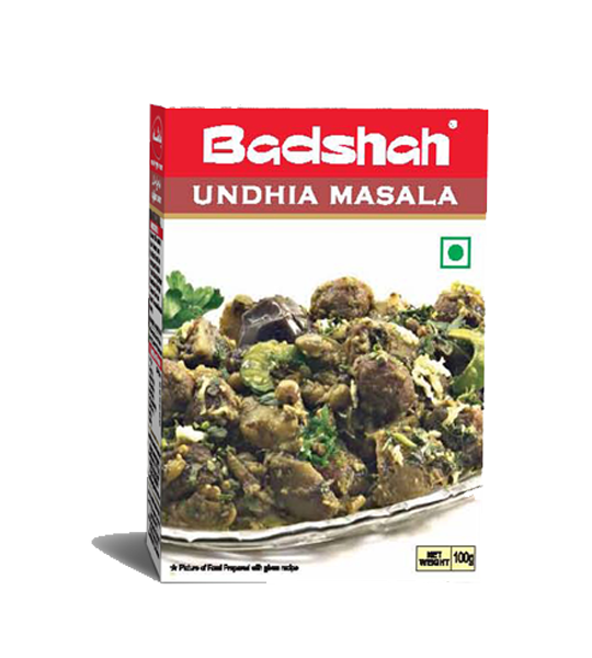 Badshah Undhia Masala 100 Gram Box
