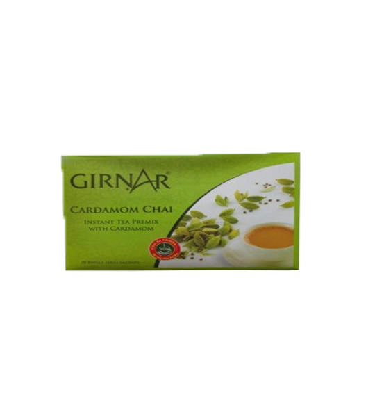 Girnar Tea Girnar Elaichi Tea Cardamom Instant Tea 140 G Box
