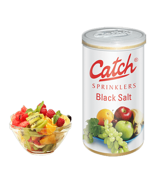Catch Sprinklers Black Salt 200 Gram Jar 