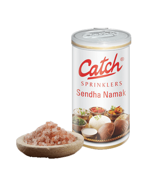 Catch Sprinklers Sendha Namak 100 Gram Jar