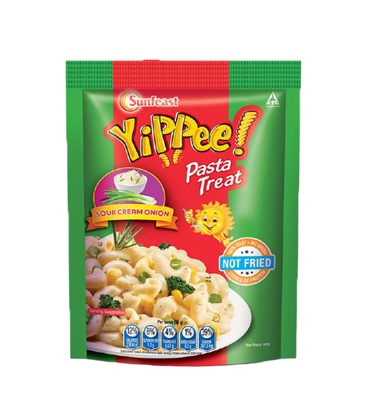 Sunfeast Yippee Pasta Treat - Sour Cream Onion 65 Gram Pouch