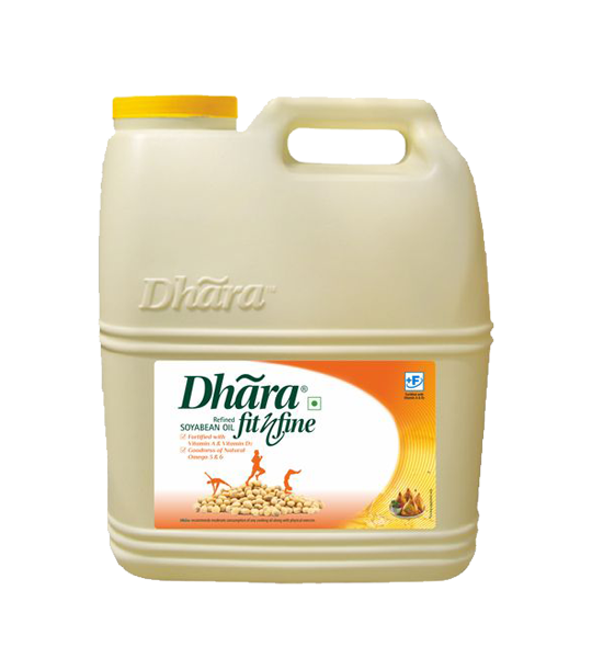 Dhara Refined Soyabean Oil  15 Litre Can