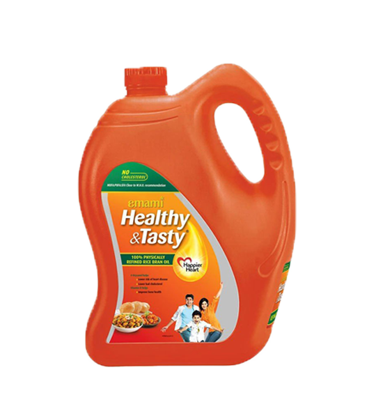 Emami Rice Bran Oil 5 Litre Jar