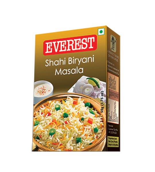 Everest Masala - Shahi Biryani 25 Gram Carton