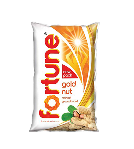 Fortune Groundnut Oil 1 Litre Pouch