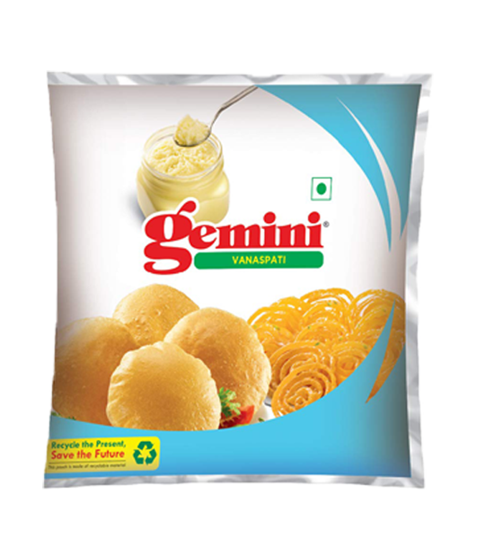 Gemini Vanaspati Oil 500 ML Pouch