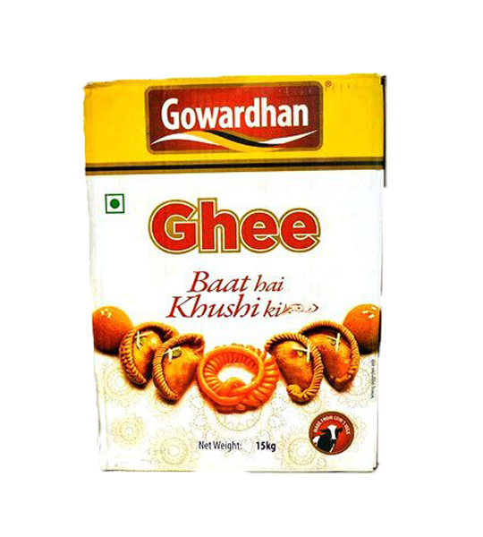 Gowardhan Buffalo Ghee 15 Litre Tin