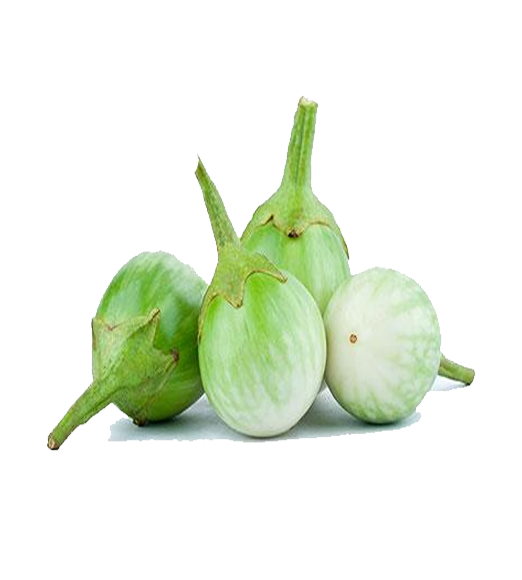 Small Green Brinjal (Hirave Vangi) 250 Gram