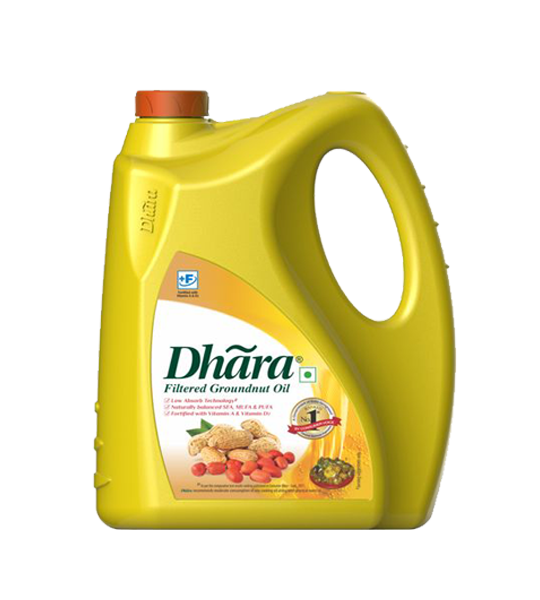 Dhara Oil  Groundnut 5 Litre Can