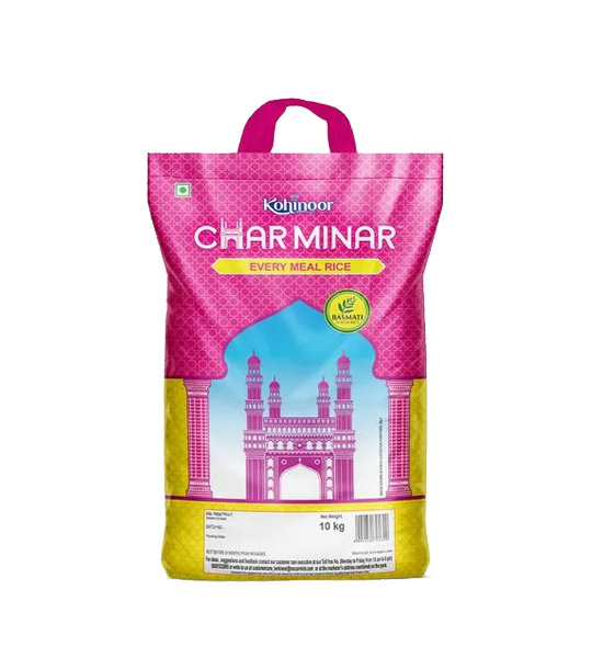 Kohinoor Charminar - Everymeal Basmati Rice/Basmati Akki, Mogra 10kg