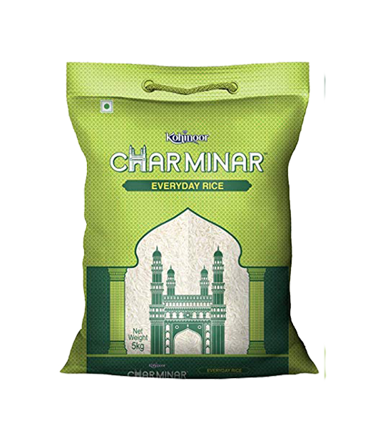 Kohinoor Charminar Everyday Tukda Basmati Rice 5kg