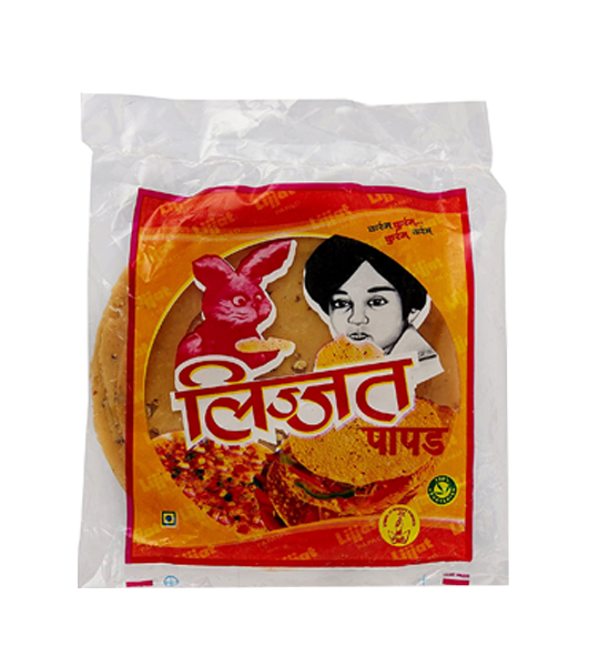 Lijjat Moong Papad 500 Gram Pouch