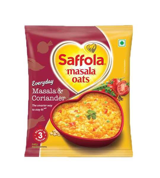 Saffola Masala Oats - Masala & Coriander 38 Gram Pouch
