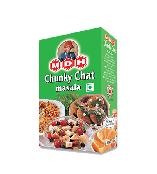 MDH Chunky Chat Masala 100 Gram Box
