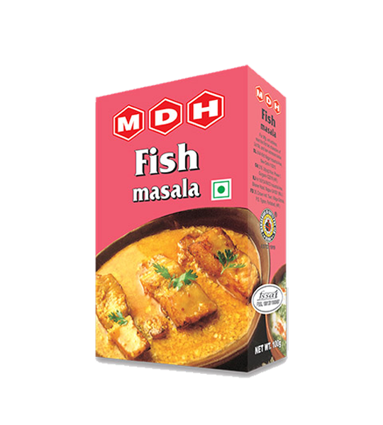 MDH Fish Masala 100 Gram Box