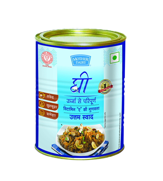 Mother Dairy Buffalo Ghee 1 Litre Tin