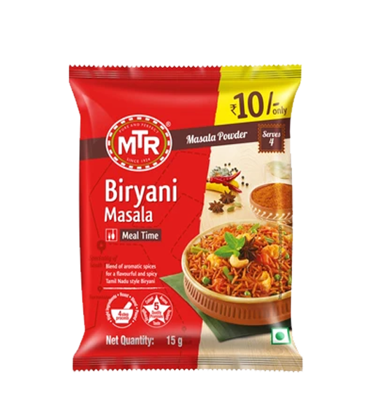 MTR Biryani Masala 15 Gram Pouch
