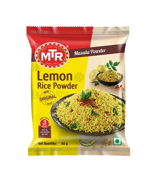 MTR Lemon Rice Powder 50 Gram Pouch