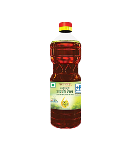 Patanjali Mustard Oil 1 Litre Bottle