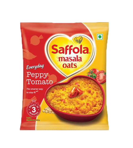 Saffola Masala Oats - Peppy Tomato 38 Gram Pouch