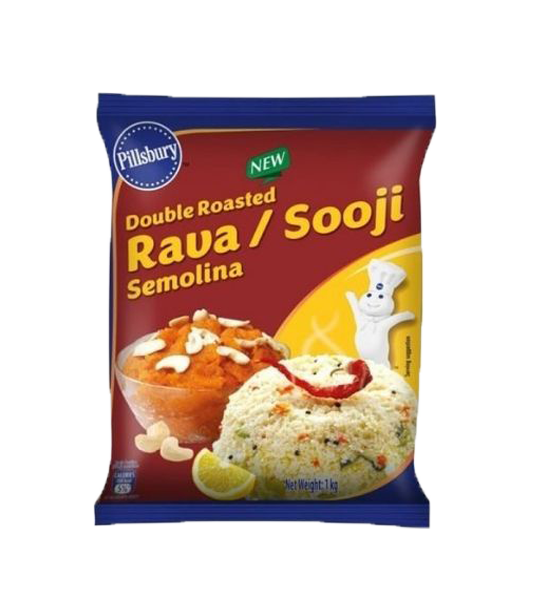 Pillsbury Roasted Rava  Sooji 500 Gm
