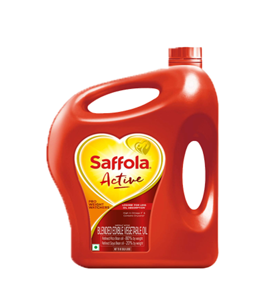 Saffola Active Pro Weight Watchers Edible Oil 5 Litre Jar