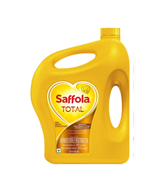 Saffola Total Pro Heart Conscious Edible Oil 5 Litre Jar