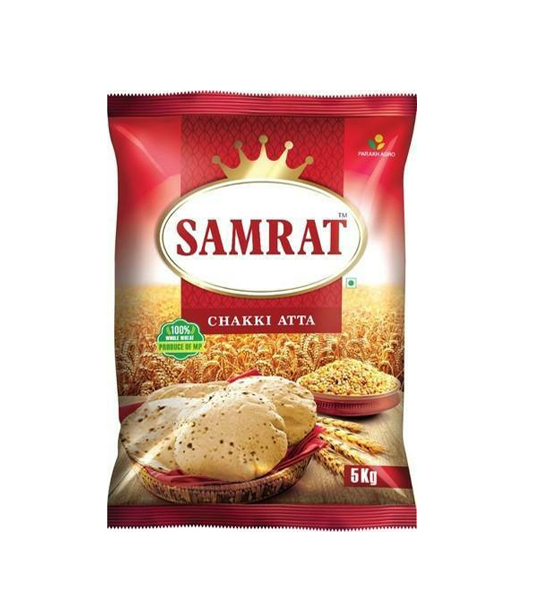 Samrat Premium Chakki Atta/Gavhache Peeth 5 Kg