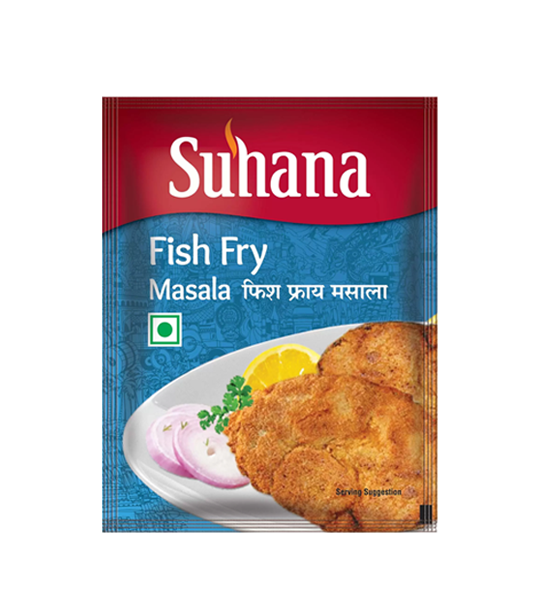 Suhana Fish Fry Spice Mix 50 Gram Pouch