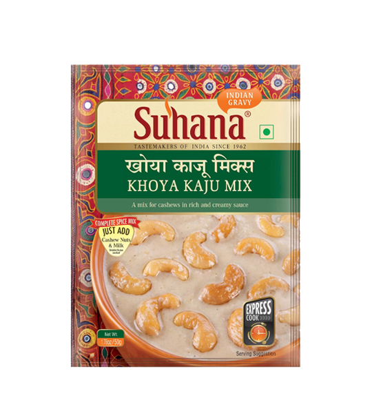 Suhana Khoya Kaju Spice Mix 50 Gram Pouch