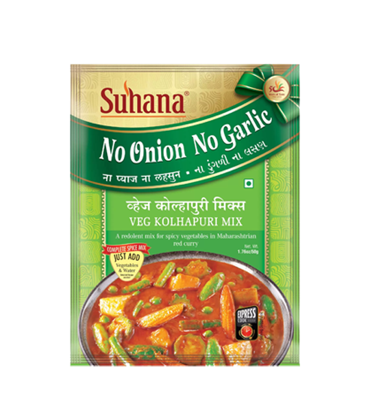 Suhana Veg Kolhapuri (NONG) Spice Mix 50 Gram Pouch
