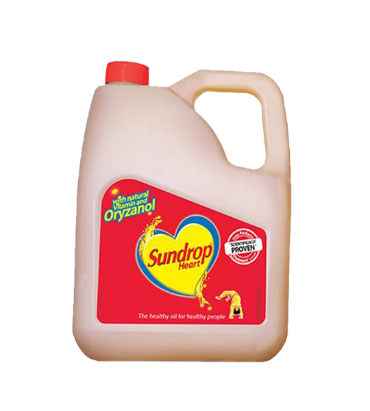  Sundrop Heart Blended Cooking Oil 5 Litre Jar