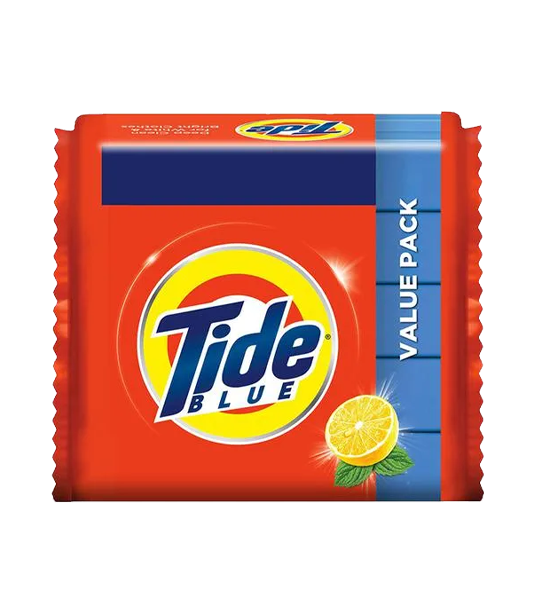 Tide Blue Detergent Bar 200 Gram (Pack Of 5)