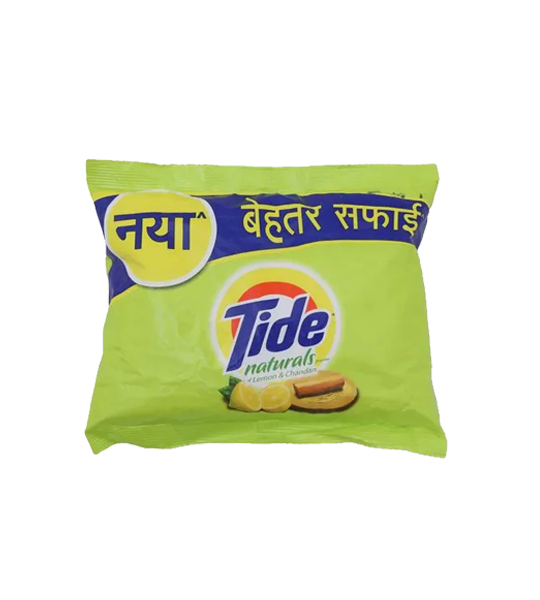 Tide Naturals Detergent Powder - Lemon & Chandan 500 Gram Pouch