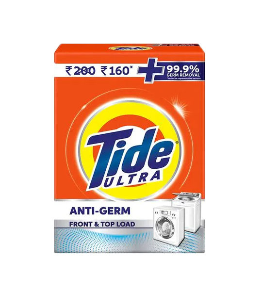 Tide Ultra Anti-Germ Detergent Washing Powder 1 Kg Pouch